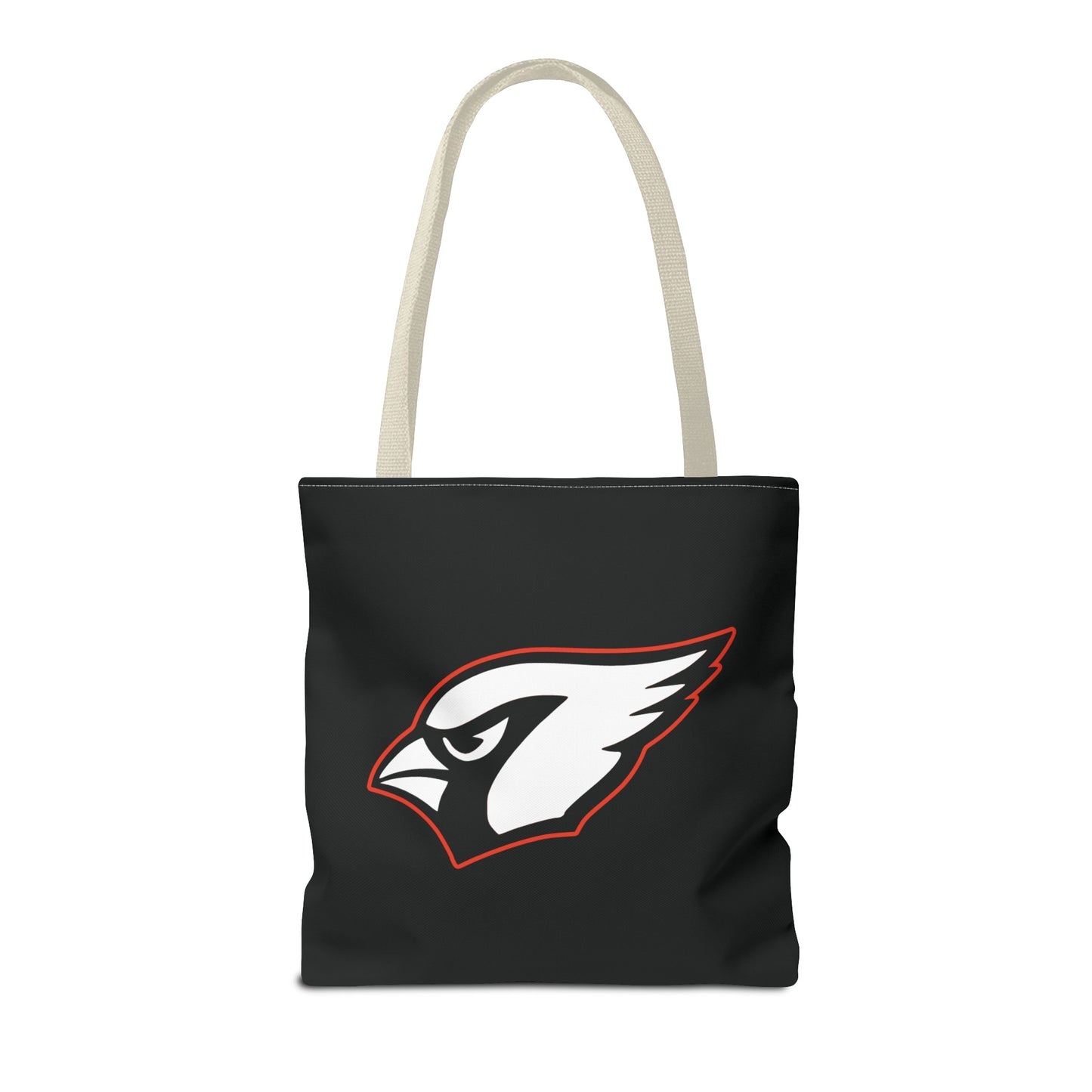 "Straight Outta Canfield" Tote Bag, Red Trim Cardinal