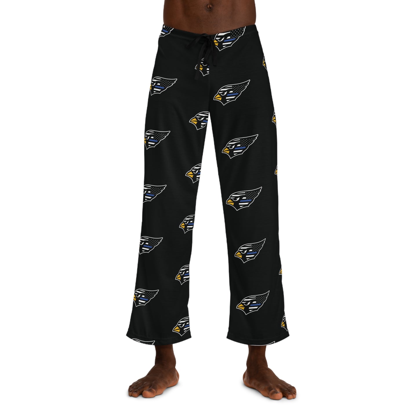 Men's Pajama Pants, Back-the-Blue Cardinal