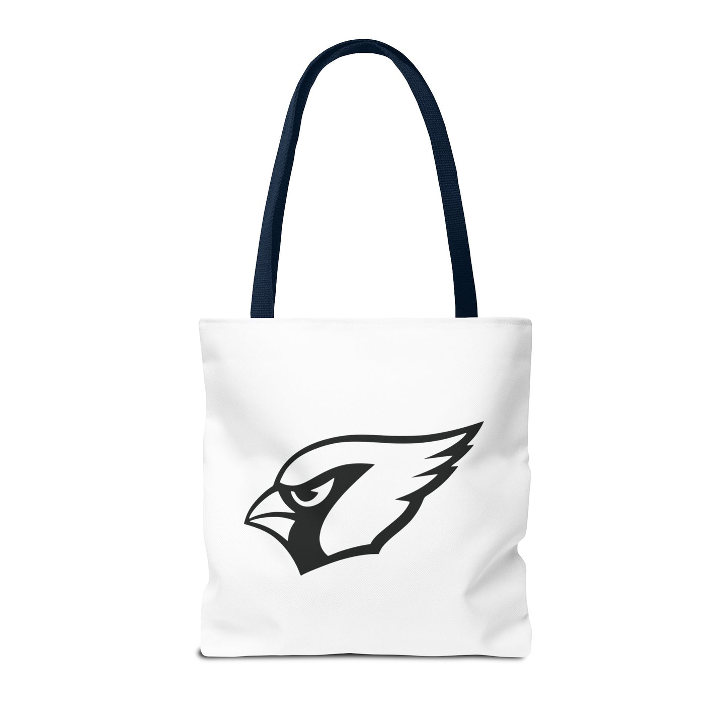 "Straight Outta Canfield" Tote Bag, White Cardinal