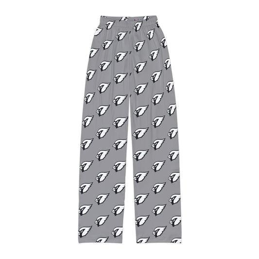 Kids Pajama Pants, White Cardinal