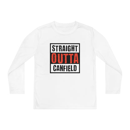 "Straight Outta Canfield" Youth Long Sleeve Competitor Tee