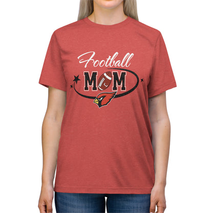 Football Mom Triblend Tee