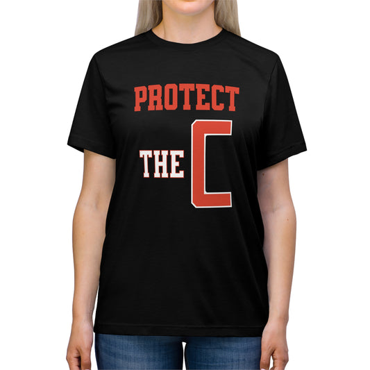 "Protect the C" Triblend Tee