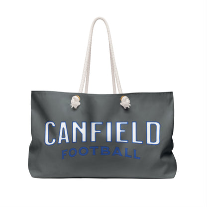 Canfield Football Weekender Bag, Back-the-Blue Cardinal