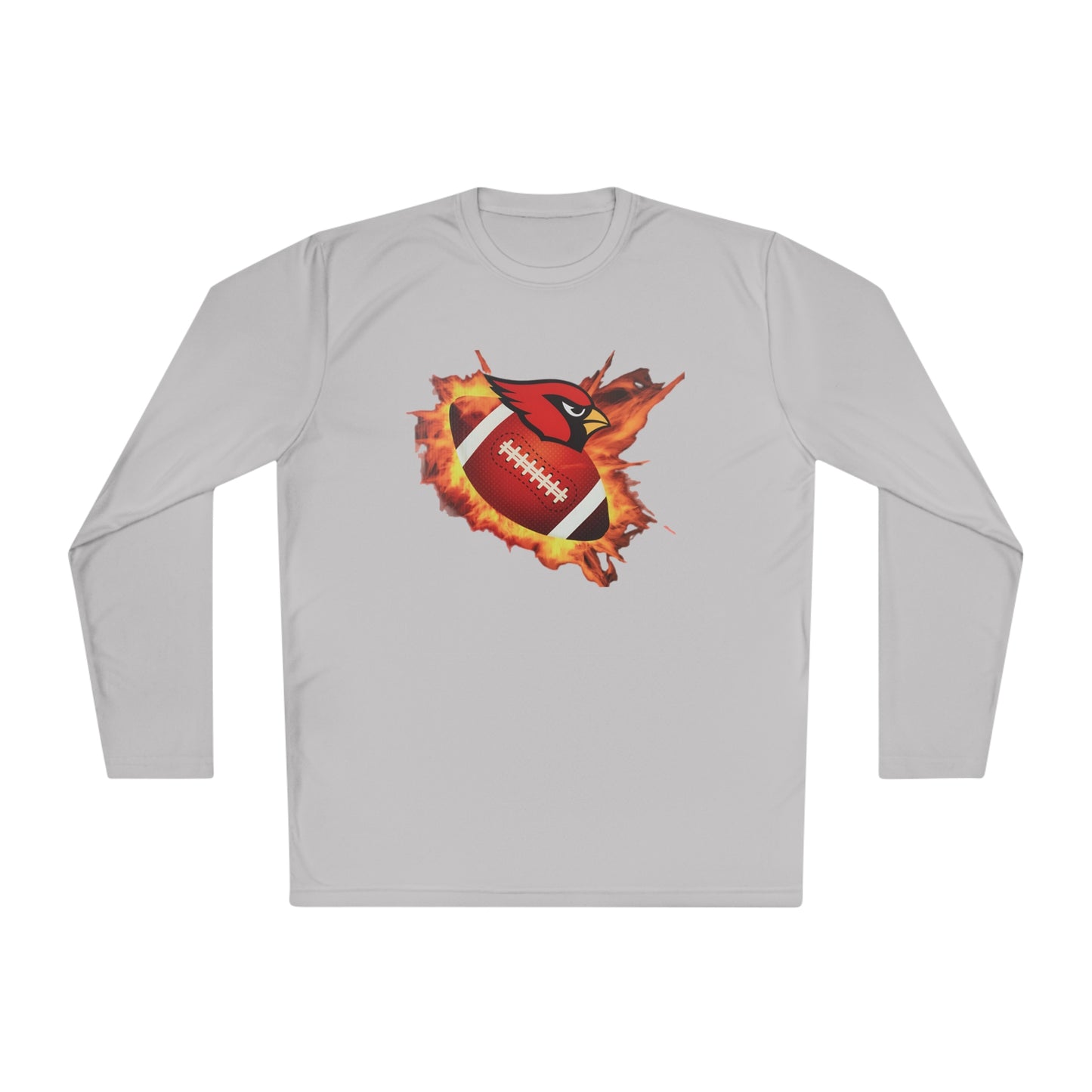 Canfield Football (Fire), Moisture-Wicking Long Sleeve Tee