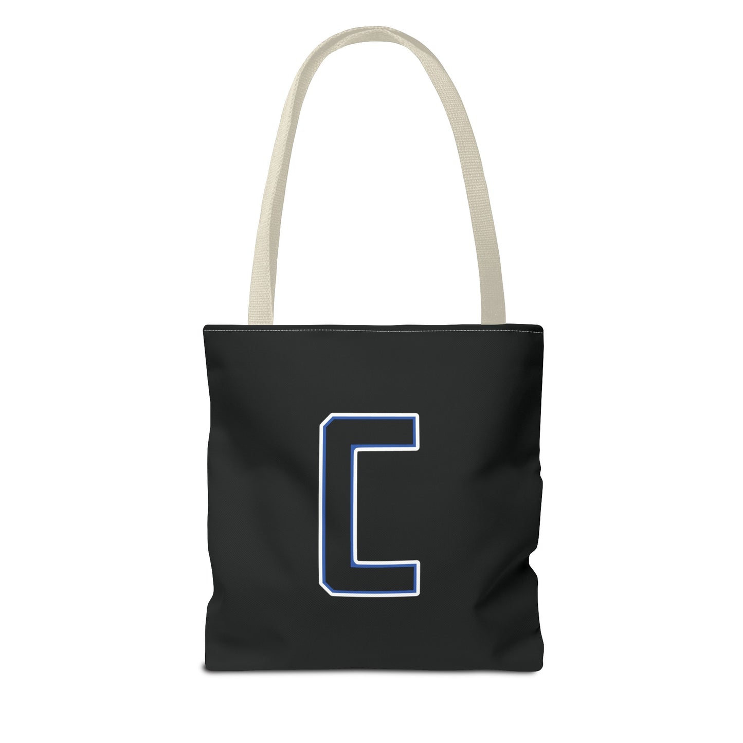 "Straight Outta Canfield" Tote Bag, Black "C"