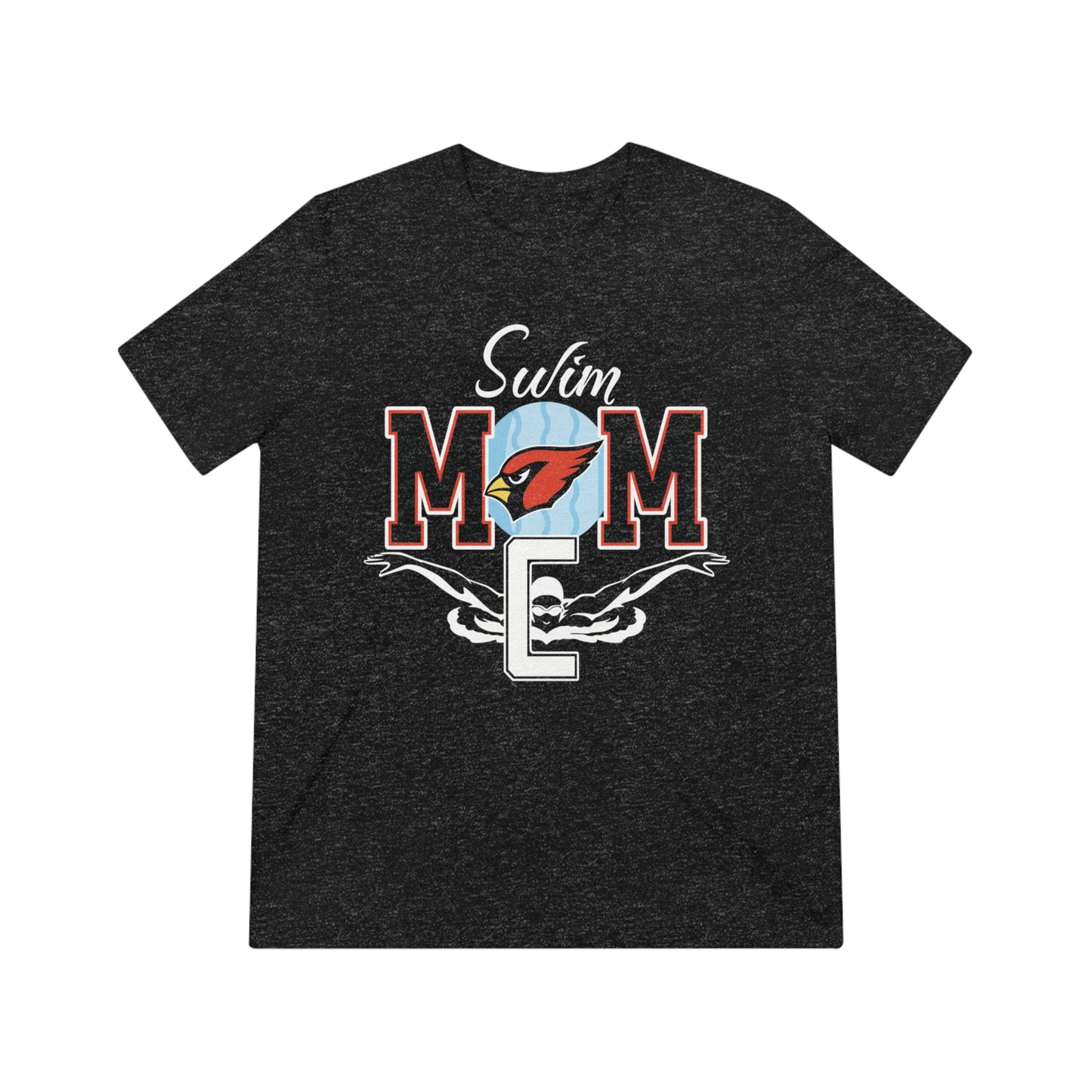 Swim Mom Triblend Tee