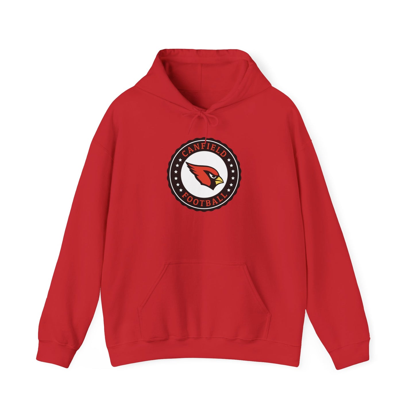 Canfield Football Badge, Hooded Sweatshirt