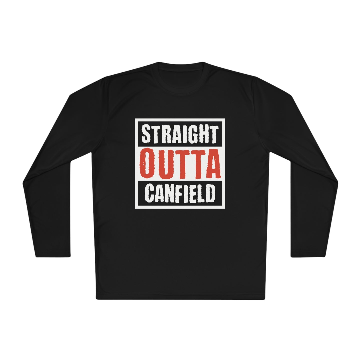 "Straight Outta Canfield",  Lightweight Long Sleeve Tee,