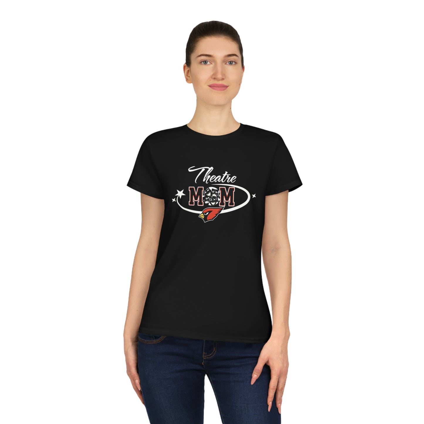 Theatre Mom, Ladies' Cotton T-Shirt