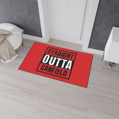 "Straight Outta Canfield" Heavy Duty Floor Mat