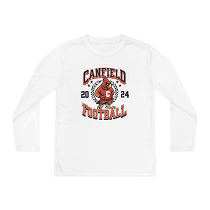 2024 Canfield Football, Youth Long Sleeve Competitor Tee