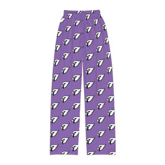 Kids Pajama Pants, White Cardinal