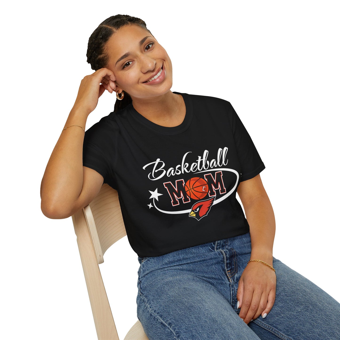 Basketball Mom Softstyle T-Shirt