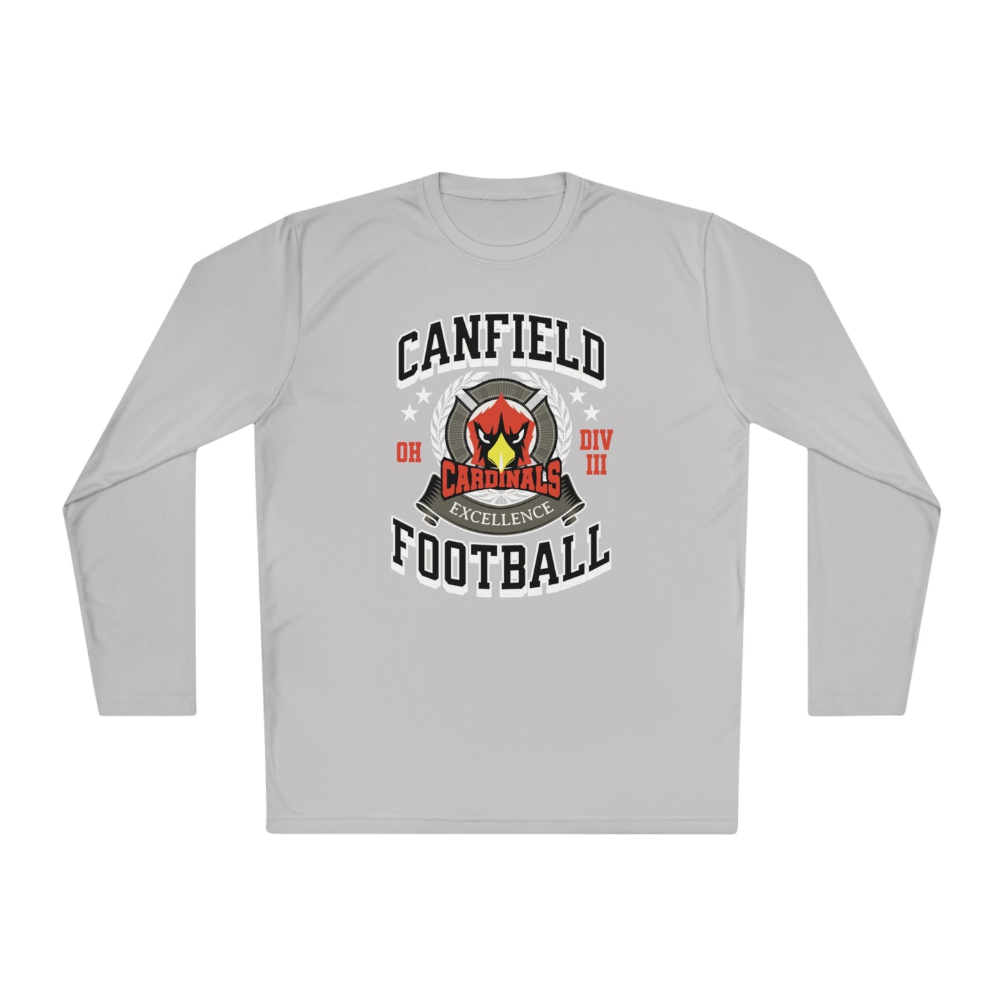 Canfield Football ("Excellence"), Moisture-Wicking Long Sleeve Tee