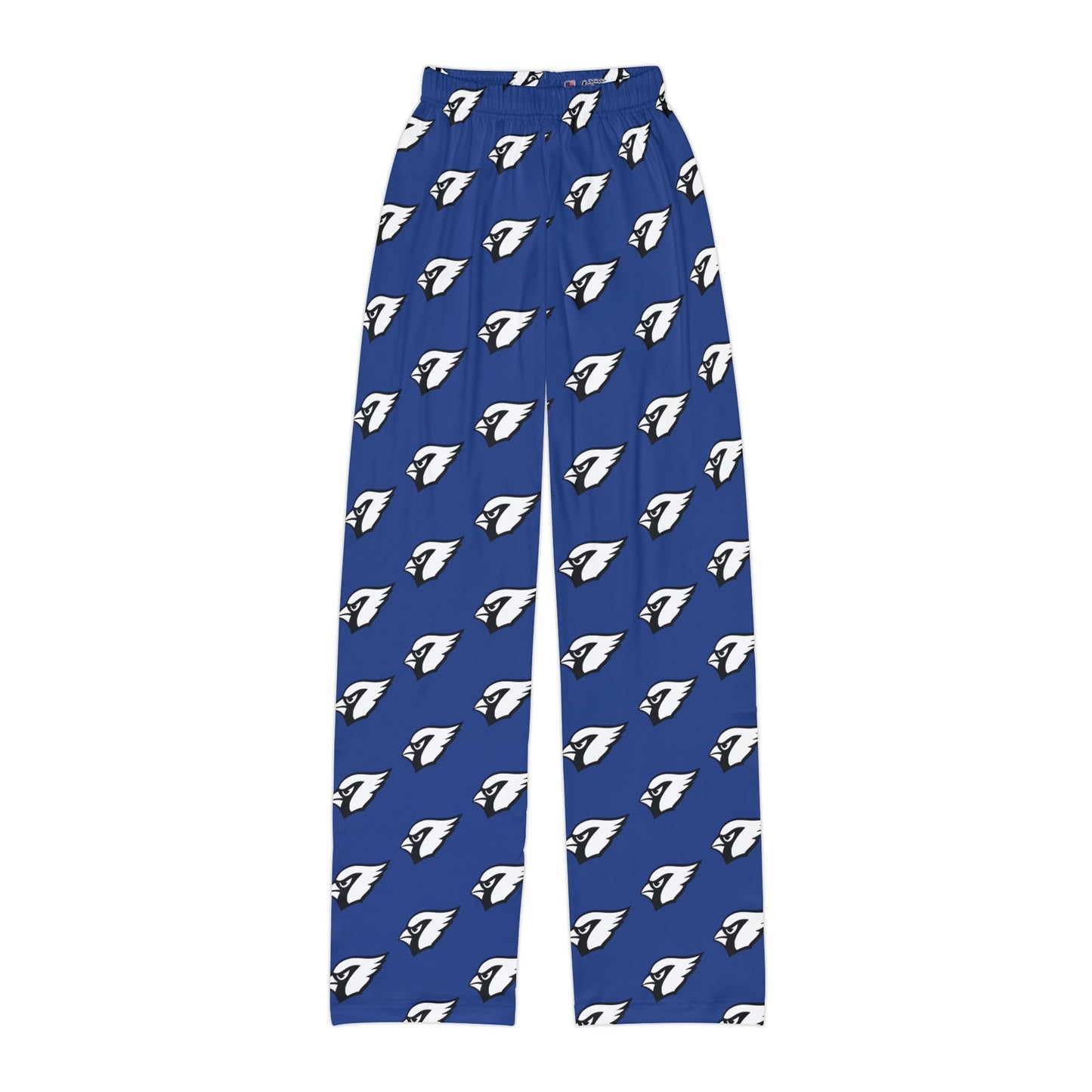 Kids Pajama Pants, White Cardinal