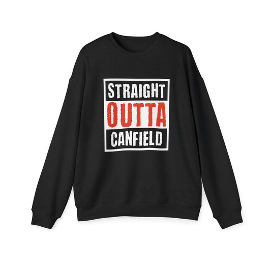 "Straight Outta Canfield" Drop Shoulder Sweatshirt