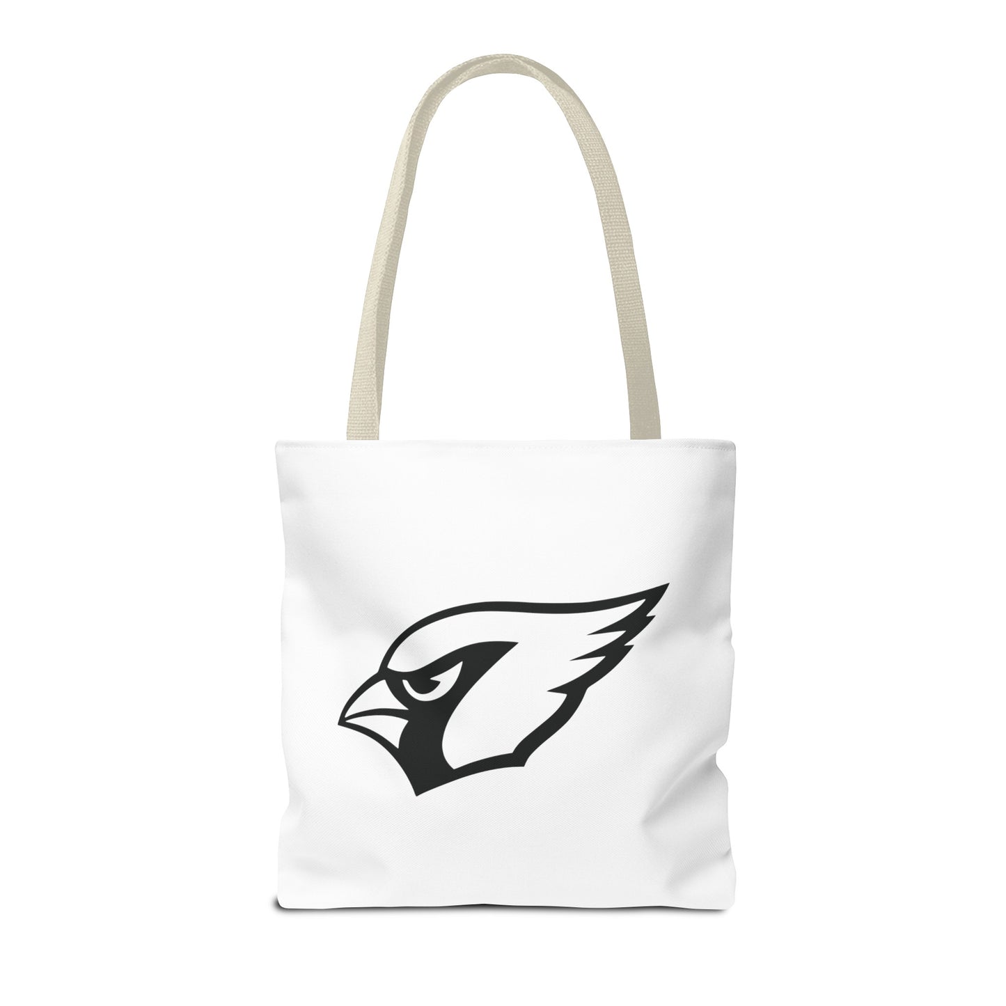 Canfield Tote Bag, White Cardinal & White Canfield "C"