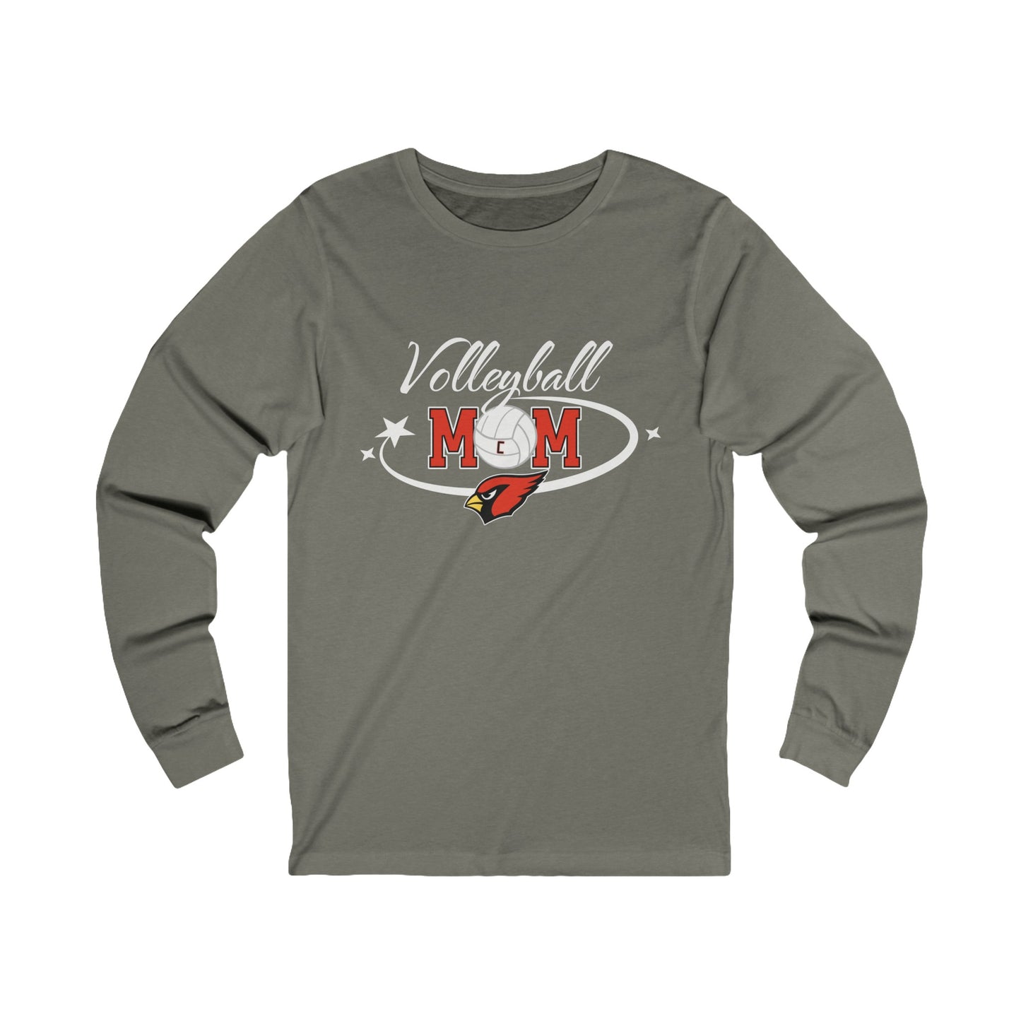 Volleyball Mom, Long Sleeve Tee