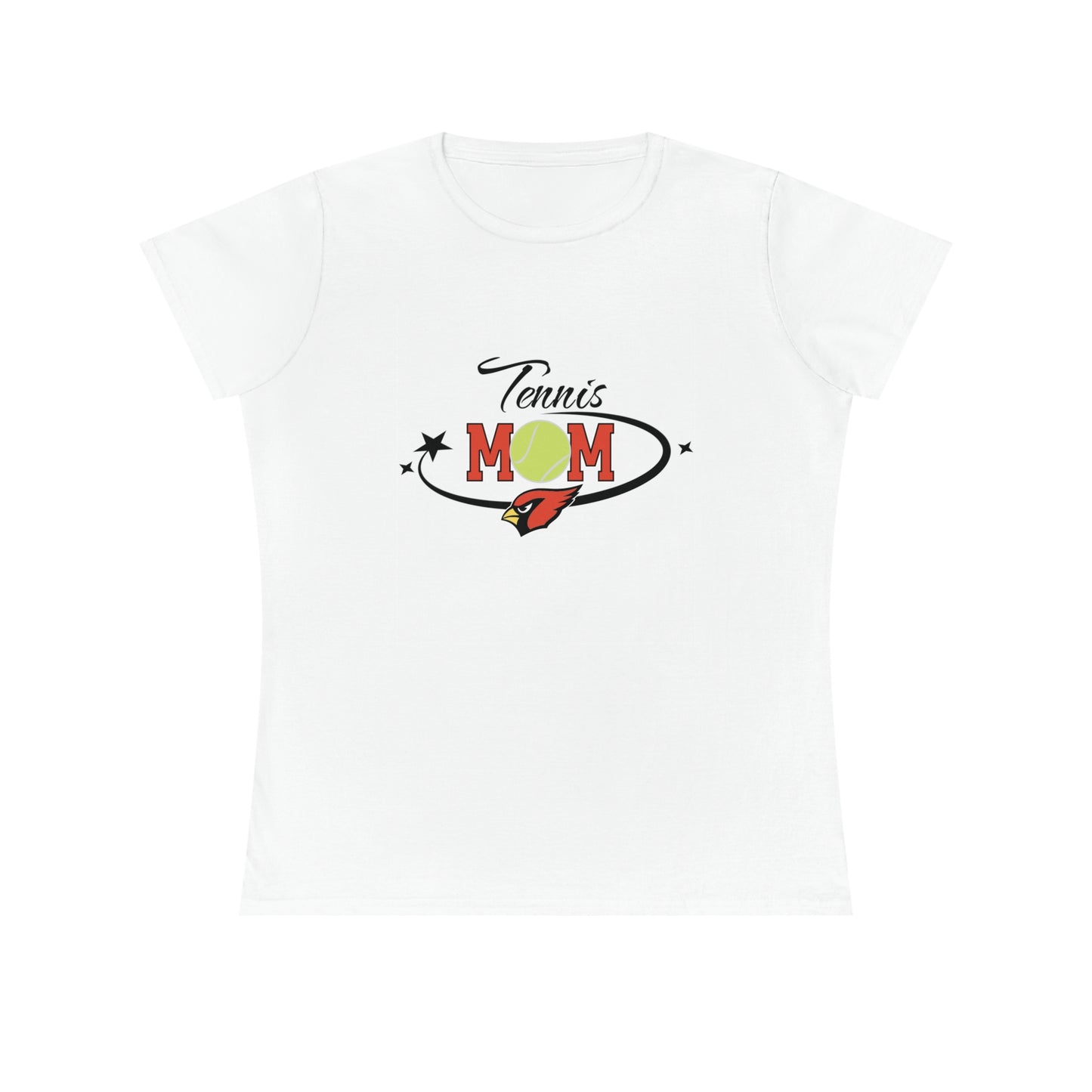 Tennis Mom, Ladies' Cotton T-Shirt