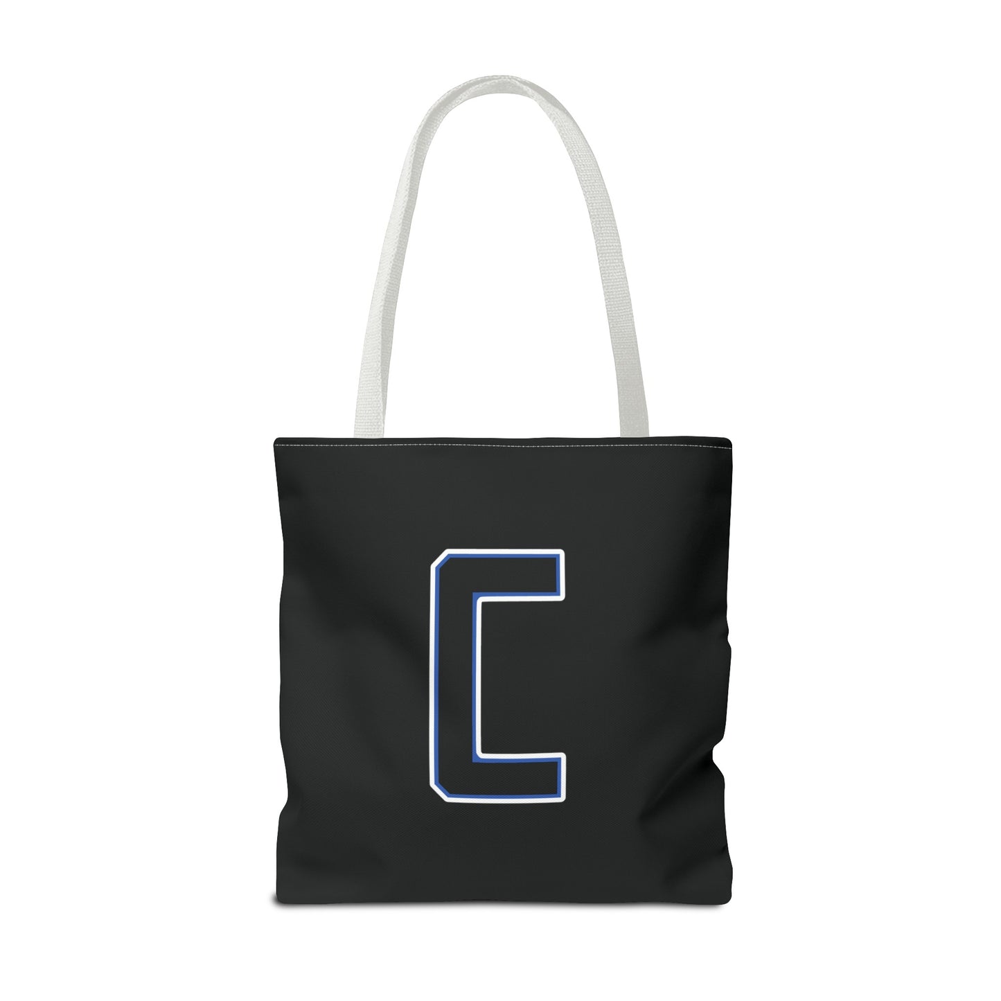 Canfield Tote Bag, Back-the-Blue Cardinal & Black "C"