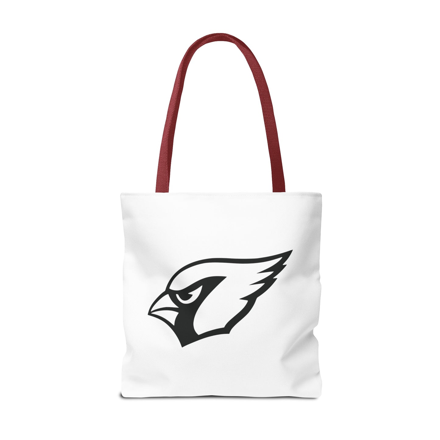 Canfield Tote Bag, White Cardinal & White Canfield "C"