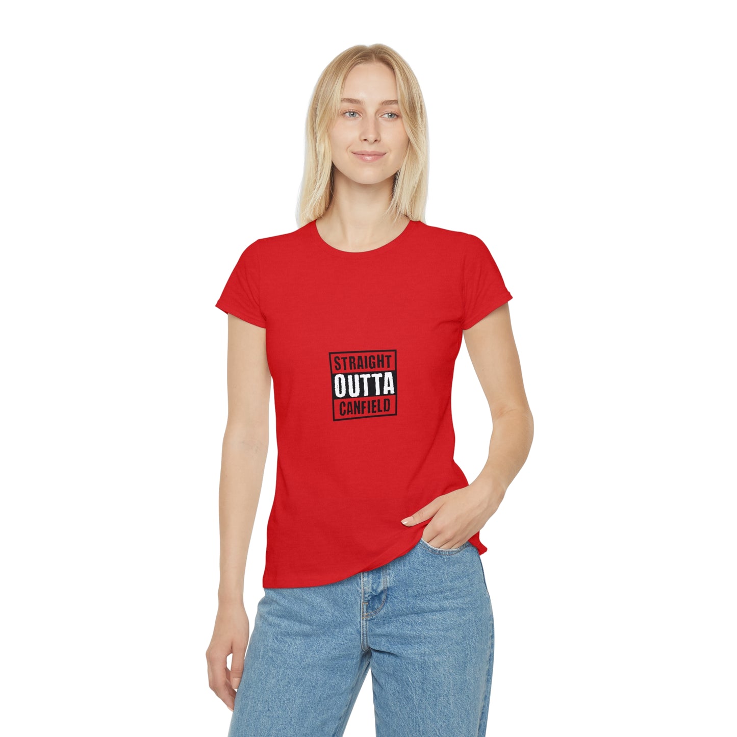 "Straight Outta Canfield" Women's Iconic T-Shirt