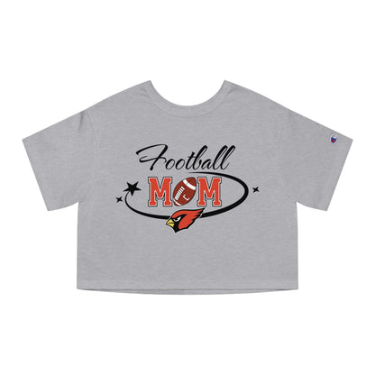 Football Mom, Women's Cropped T-Shirt