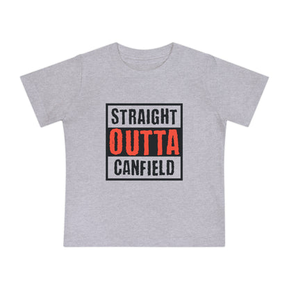 "Straight Outta Canfield" Baby Short Sleeve T-Shirt