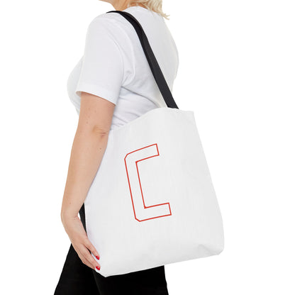 Canfield Football Tote Bag, Badge & White "C"