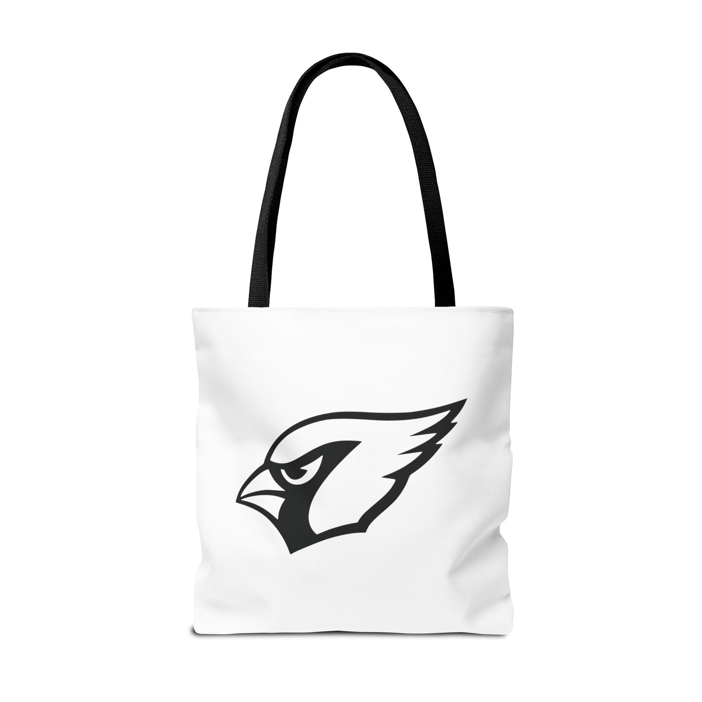 Canfield Tote Bag, White Cardinal & White Canfield "C"