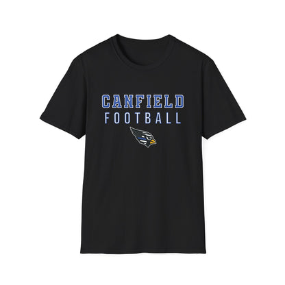 Back-the-Blue Canfield Football Softstyle T-Shirt