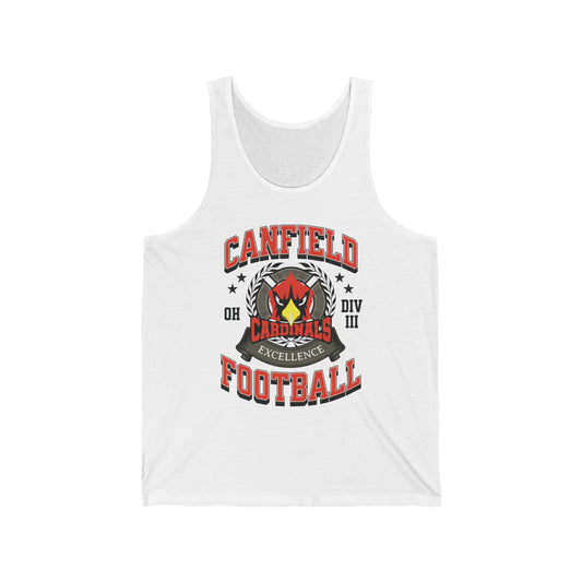 Canfield Football ("Excellence") Jersey Tank