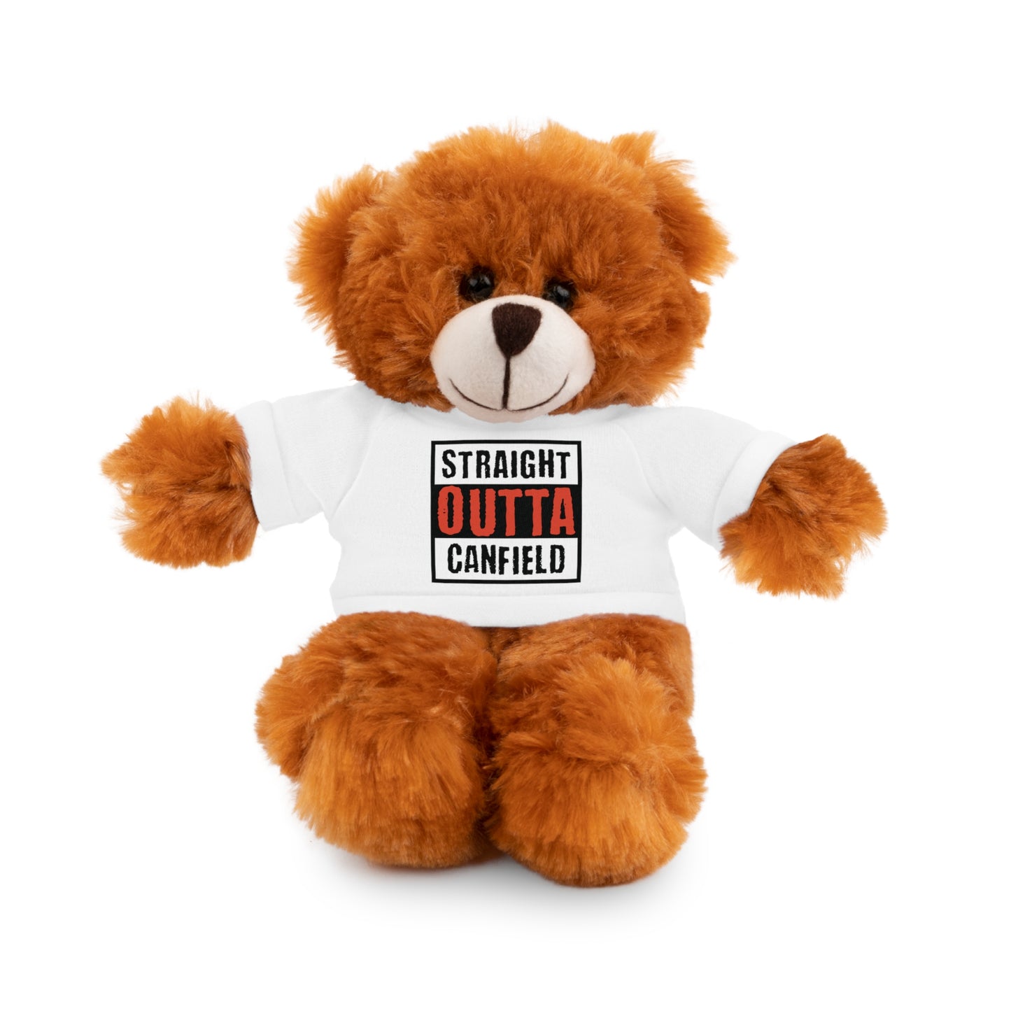 Stuffed Animals w/"Straight Outta Canfield" Tee