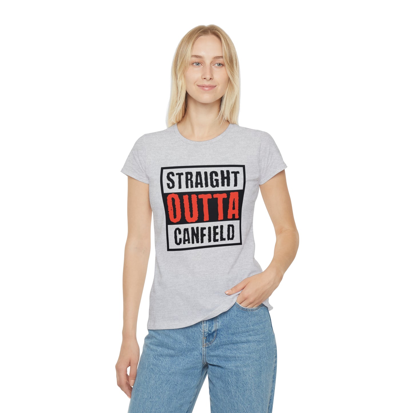 "Straight Outta Canfield" Women's Iconic T-Shirt