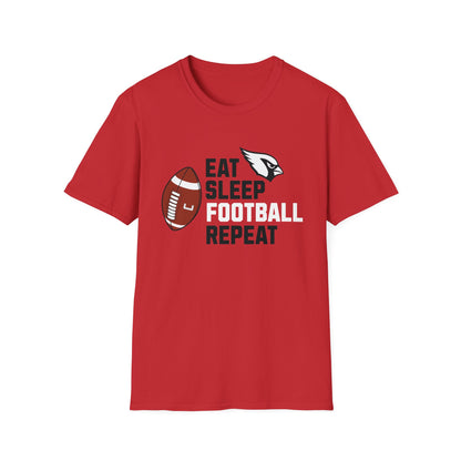 Eat, Sleep, Football, Softstyle T-Shirt