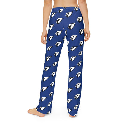 Kids Pajama Pants, White Cardinal