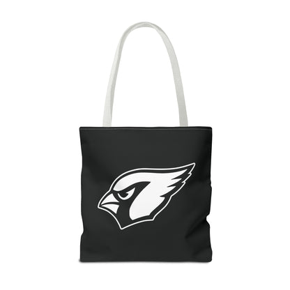 "Straight Outta Canfield" Tote Bag, White Cardinal