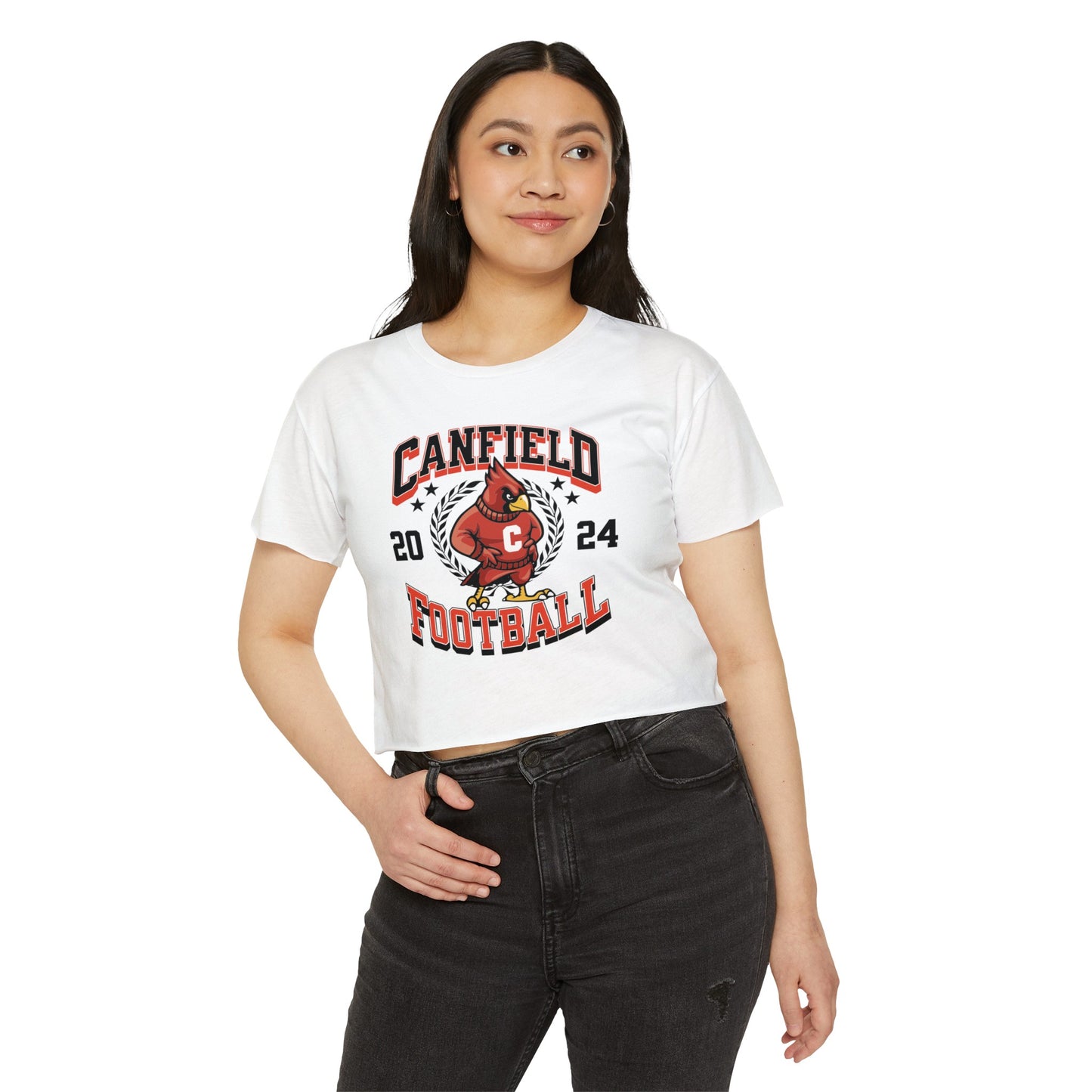 2024 Canfield Football, Women's Crop Top