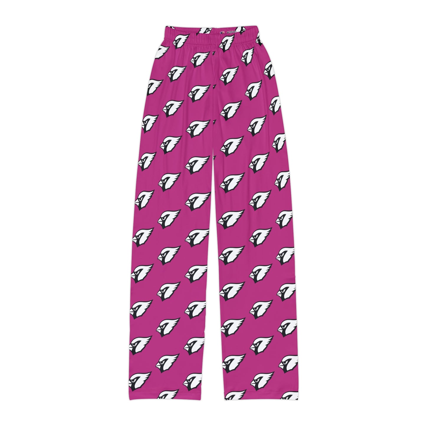 Kids Pajama Pants, White Cardinal