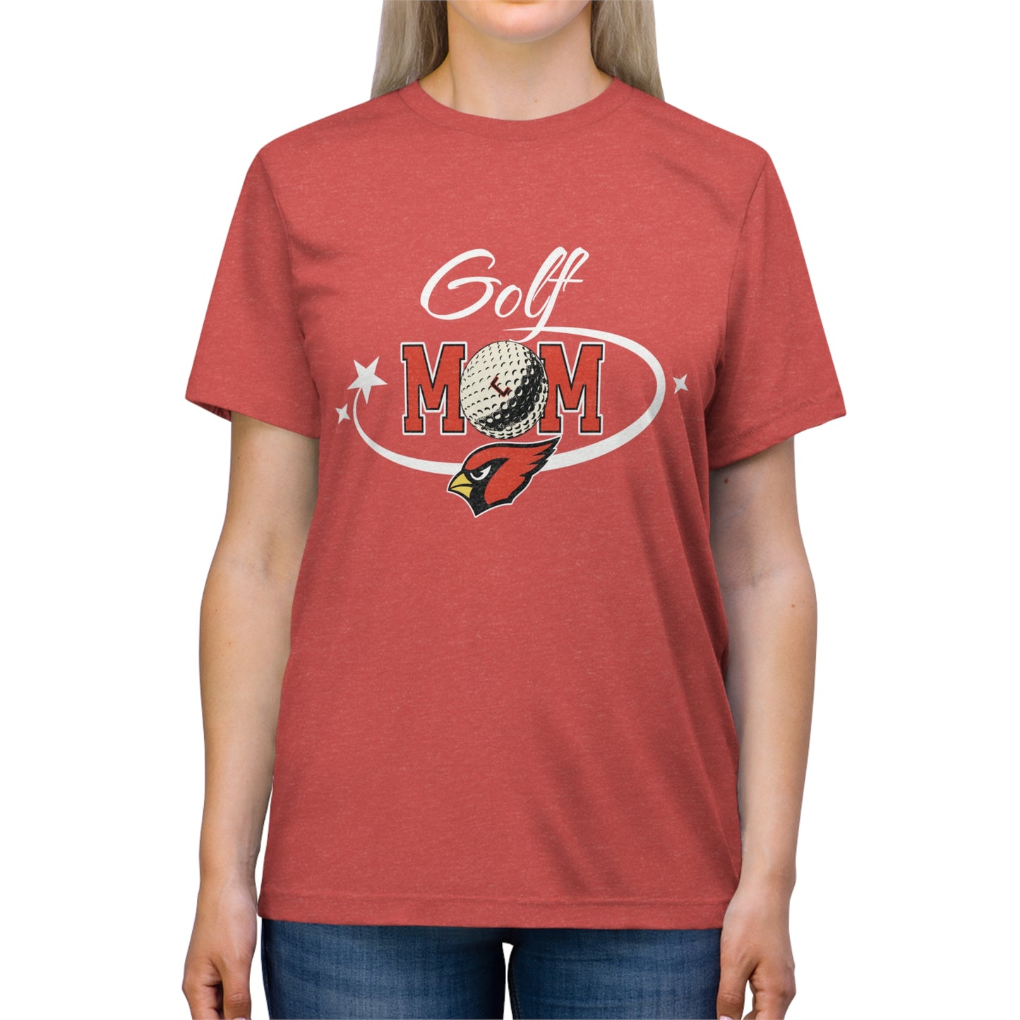 Golf Mom Triblend Tee