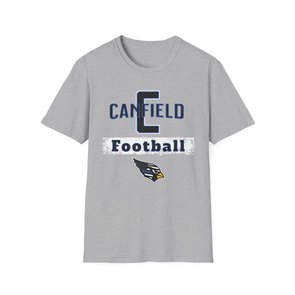 Back-the-Blue Canfield Football Softstyle T-Shirt