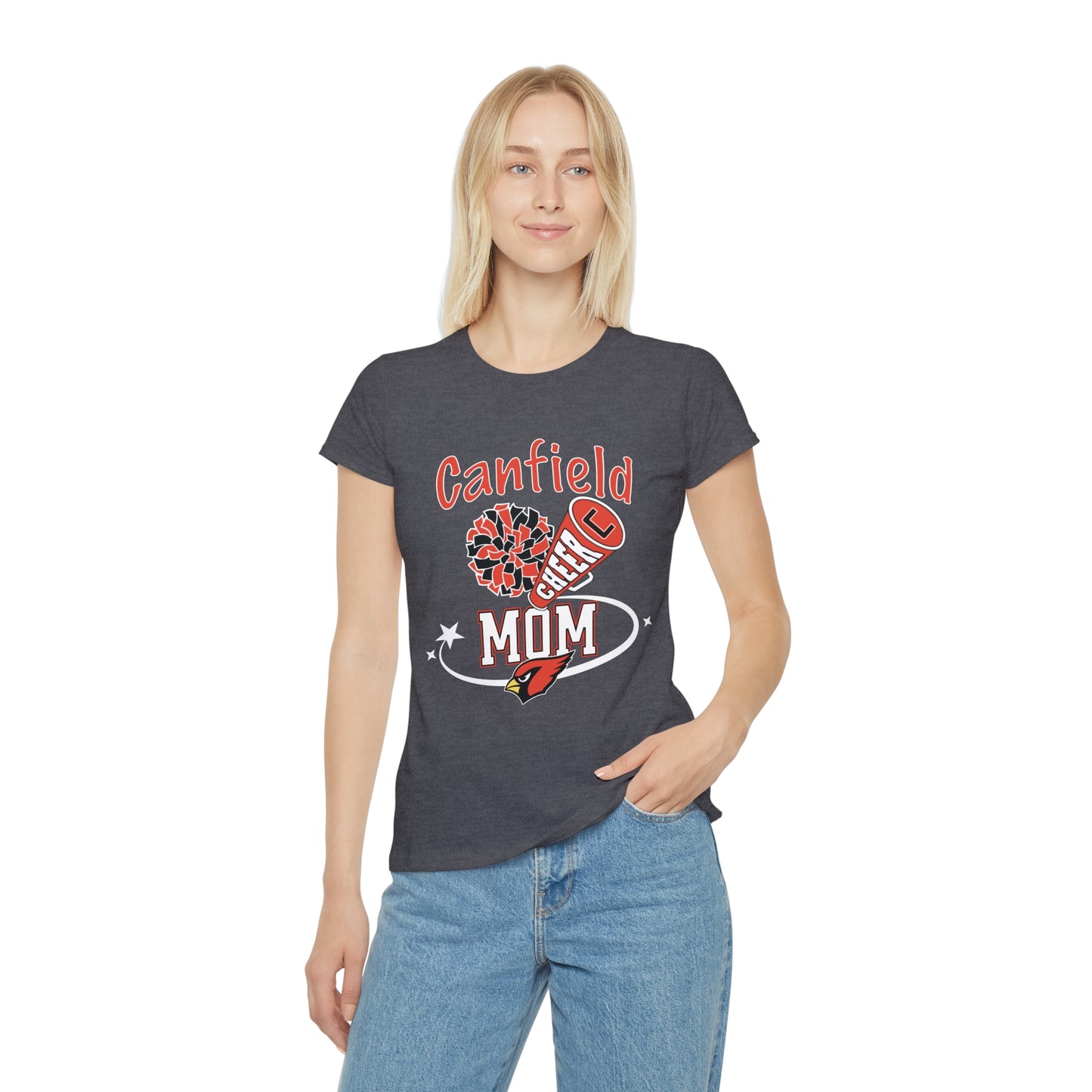 Cheer Mom, Women's Iconic T-Shirt