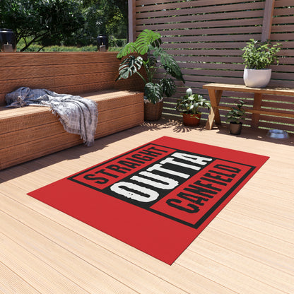 Outdoor Rug, "Straight Outta Canfield"