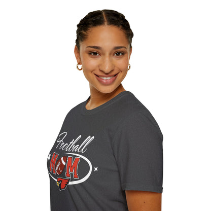 Football Mom Softstyle T-Shirt