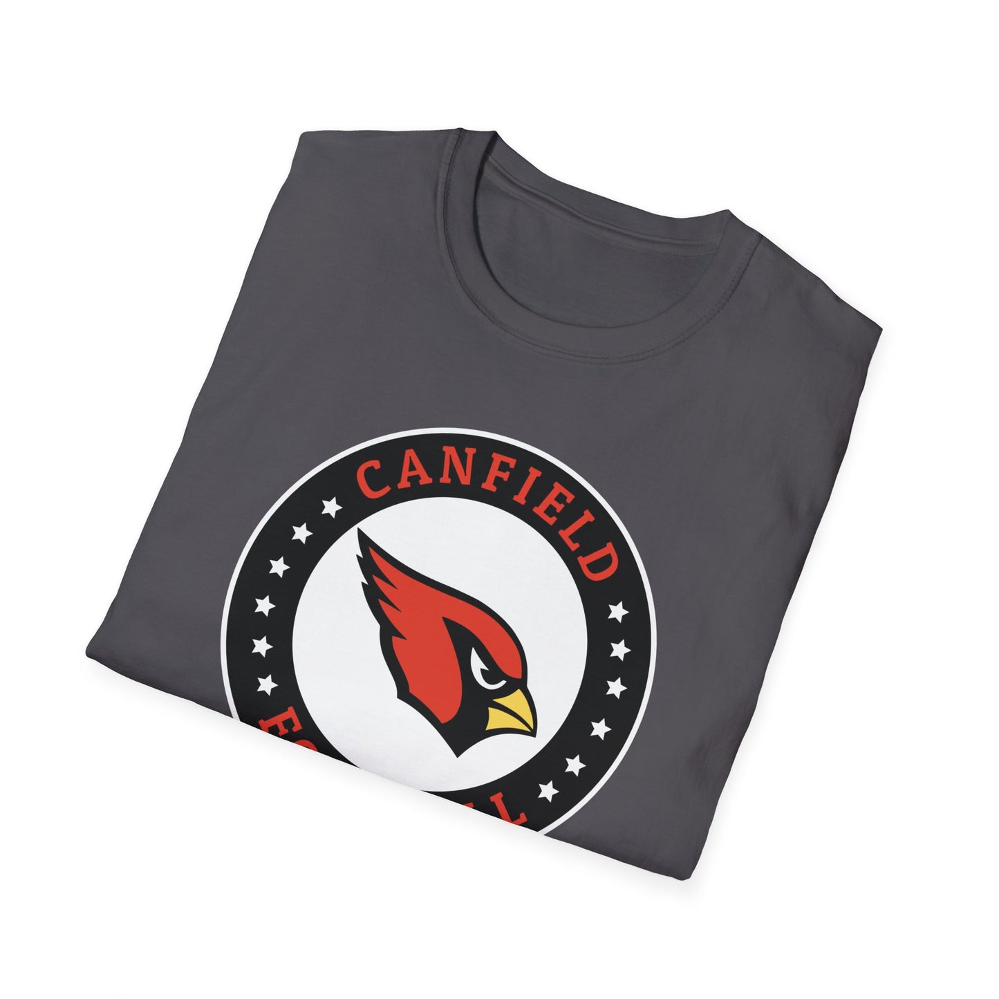 Canfield Football Badge, Softstyle T-Shirt