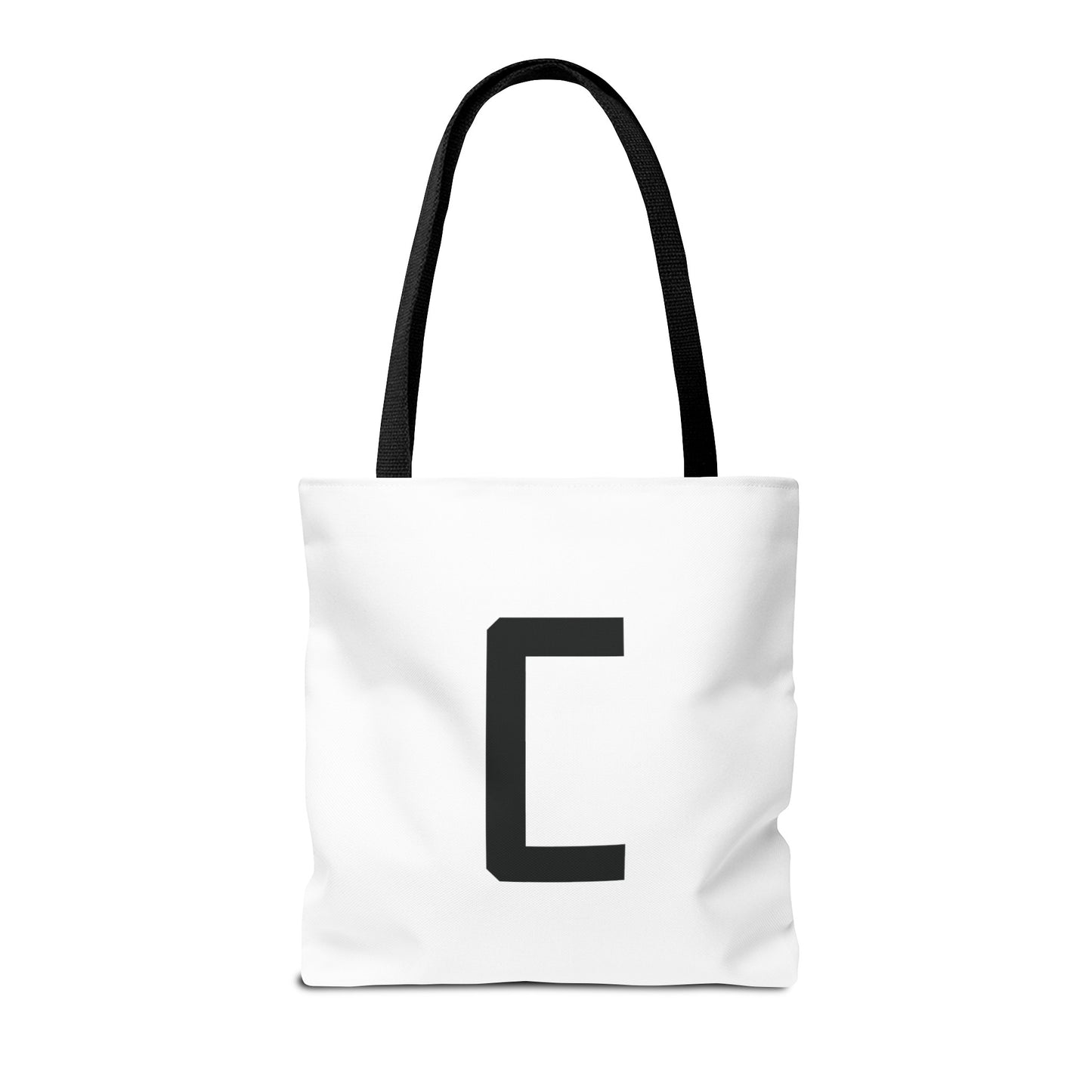 "Straight Outta Canfield" Tote Bag, Black "C"