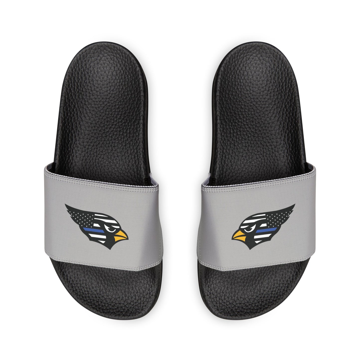 Men's Slide Sandals, Back-the-Blue Cardinal