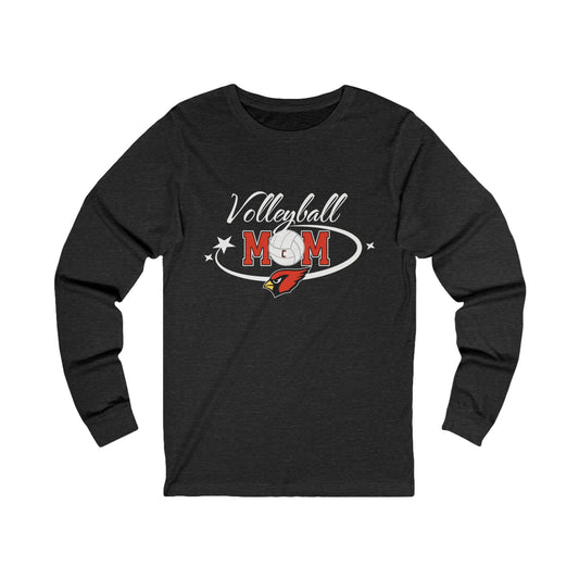 Volleyball Mom, Long Sleeve Tee