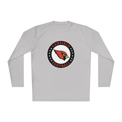 Canfield Football Badge, Moisture-Wicking Long Sleeve Tee